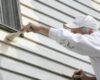 Siding vinyl paint painting house prep exterior spray white aluminum like getty